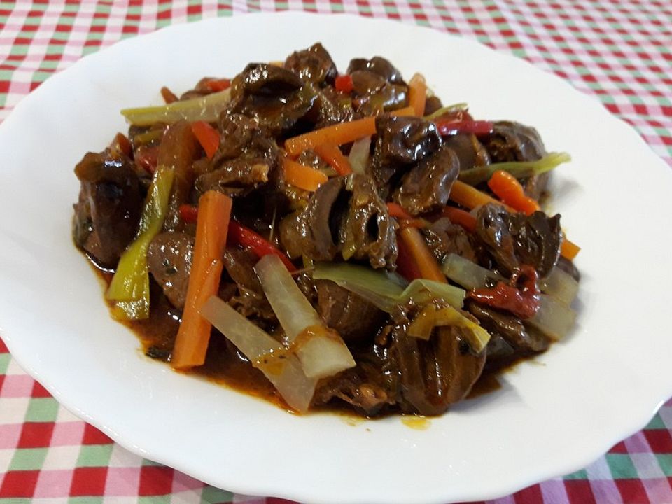 Bauerntopf mit Hähnchenherzen von eisbobby