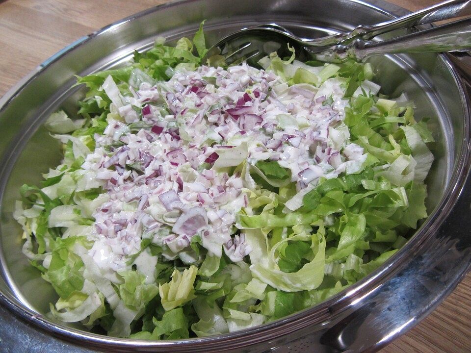 Endiviensalat mit weißem Dressing von funke91 Chefkoch