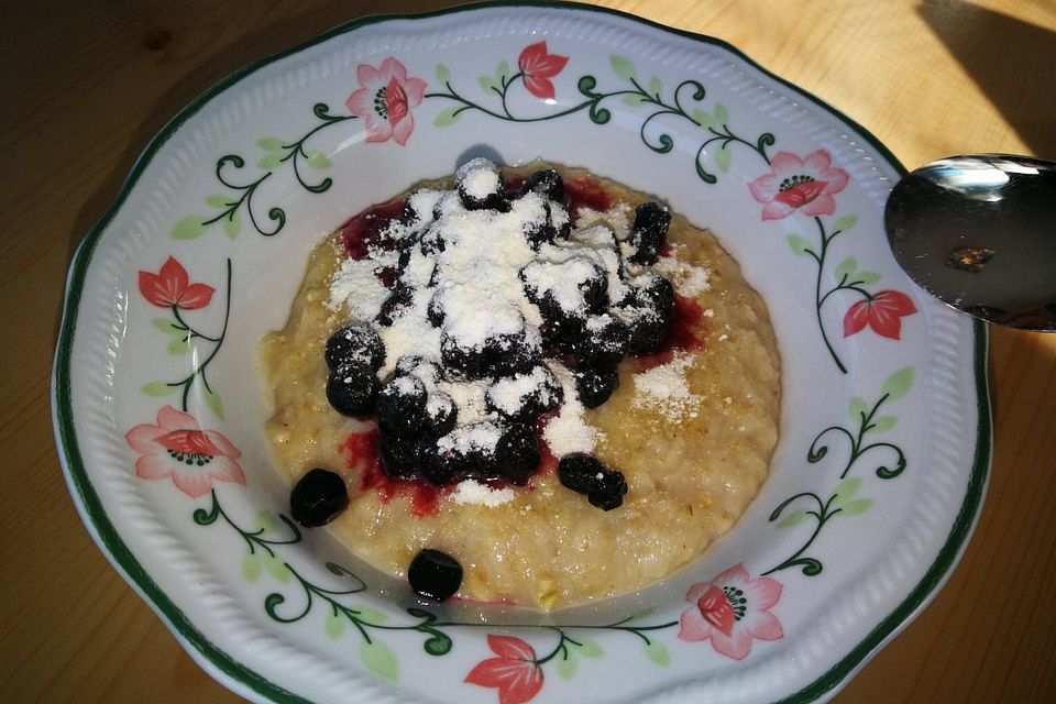 Veganer Frühstücks-Porridge