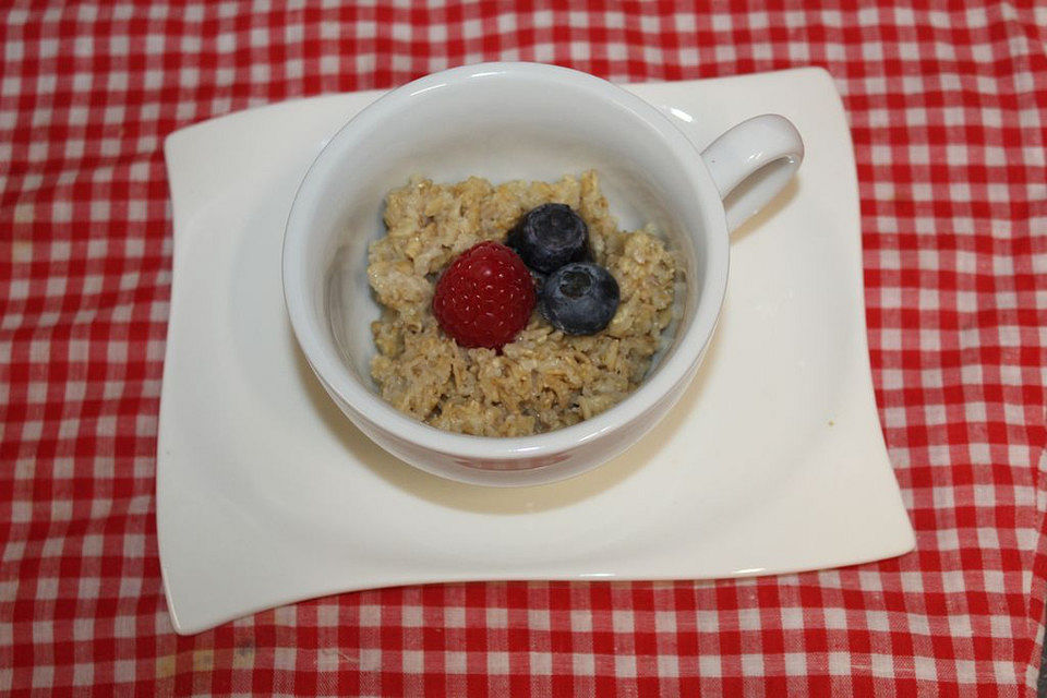 Veganer Frühstücks-Porridge