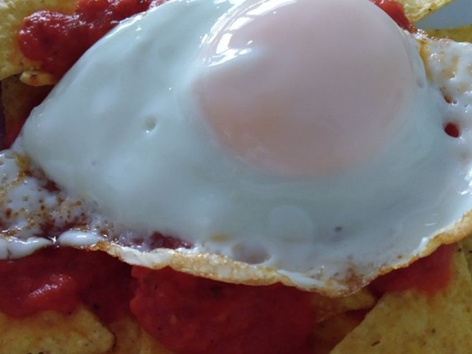 Chilaquiles Mit Salsa Und Spiegelei Von Xuai Chefkoch 