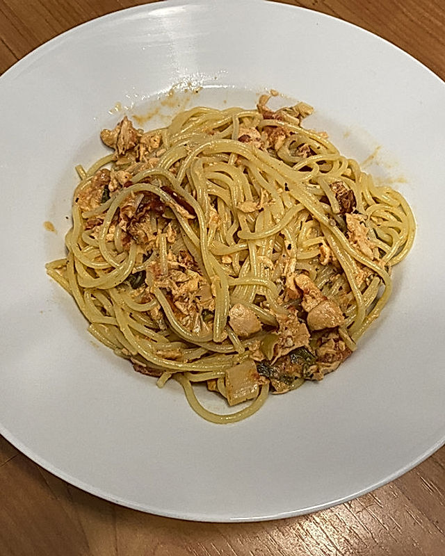 Dirk & Utes Lachs-Spaghetti