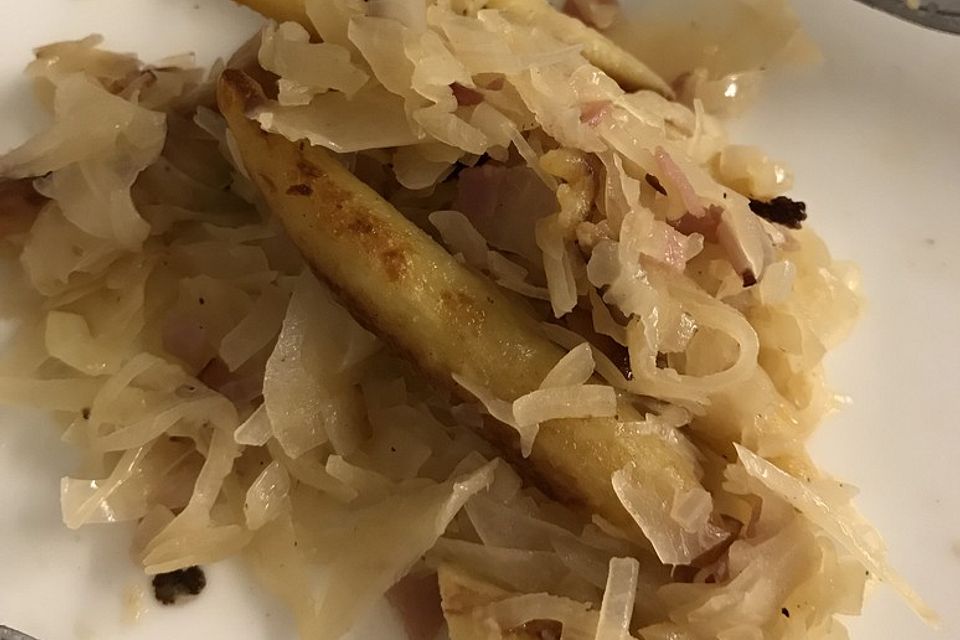 Schupfnudeln mit Kraut