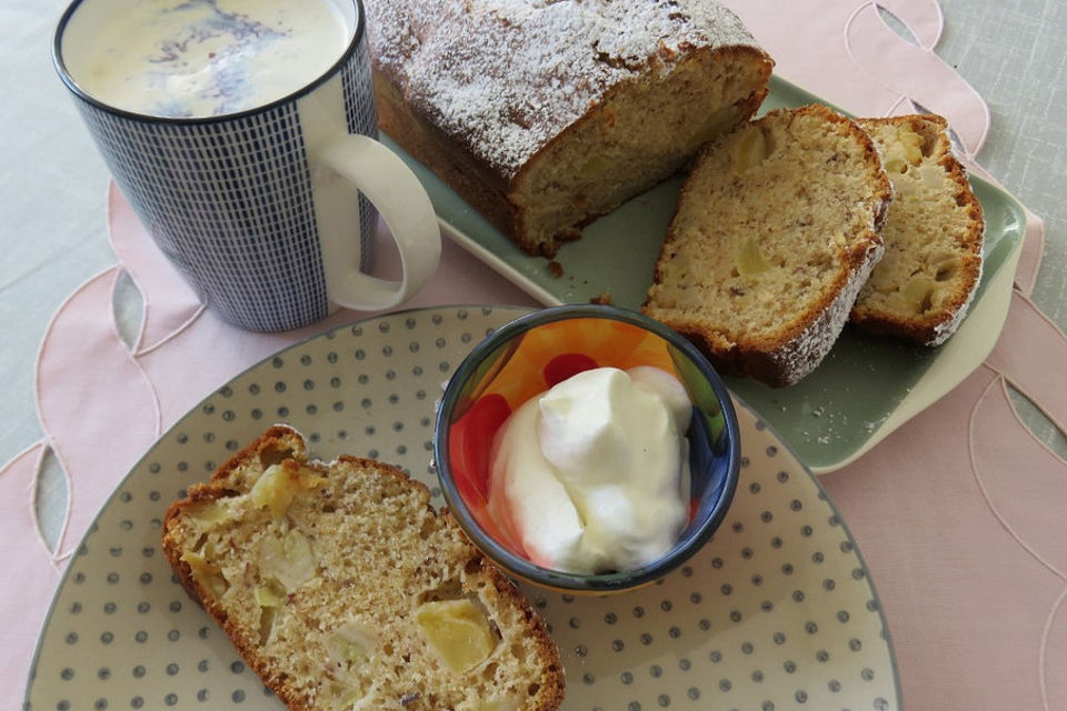 Apfel-Bananen-Kuchen