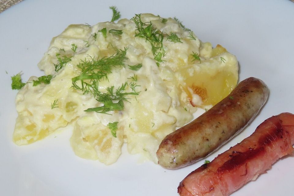 Kartoffelgratin Mit Fenchel