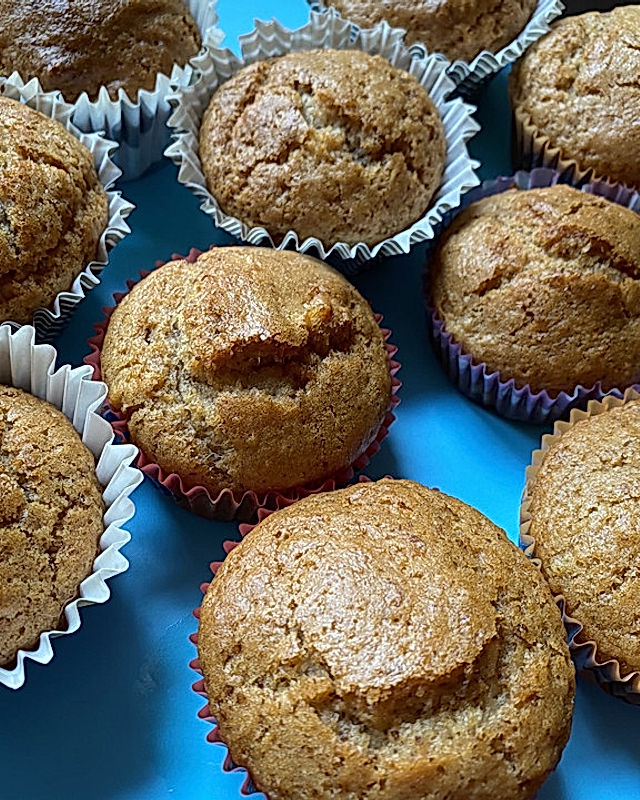 Vegane Muffins ohne außergewöhnliche Zutaten