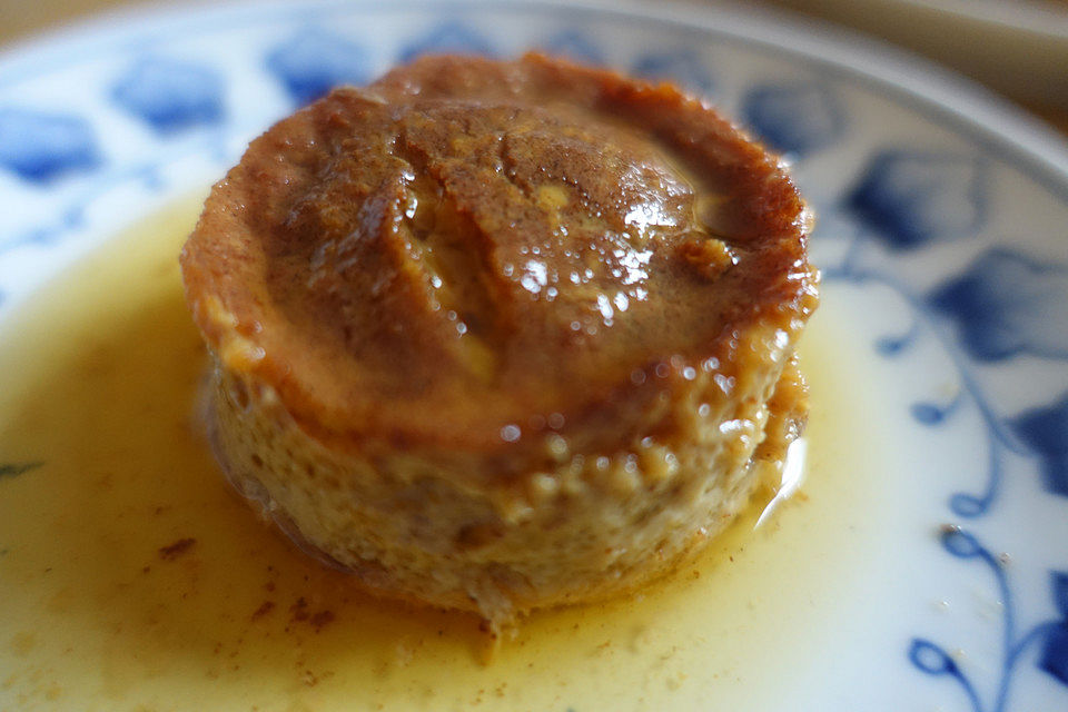 Crème Caramel mit Malzbier