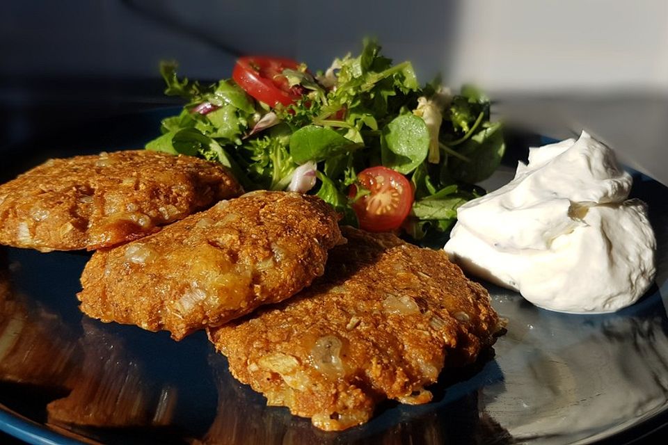 Thunfisch-Linsen-Frikadellen griechische Art