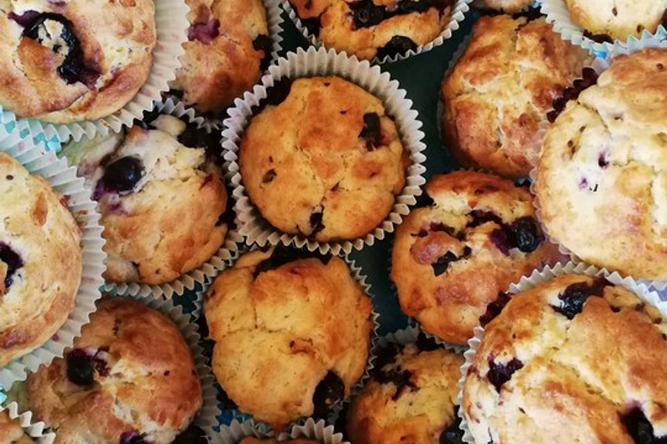 Beeren-Quark-Muffins