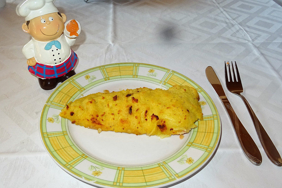 Lachsforelle mit Kartoffelkruste à la Didi