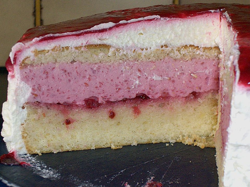 Buttermilchtorte mit Himbeeren| Chefkoch Buttermilchtorte mit Himbeeren| Chefkoch