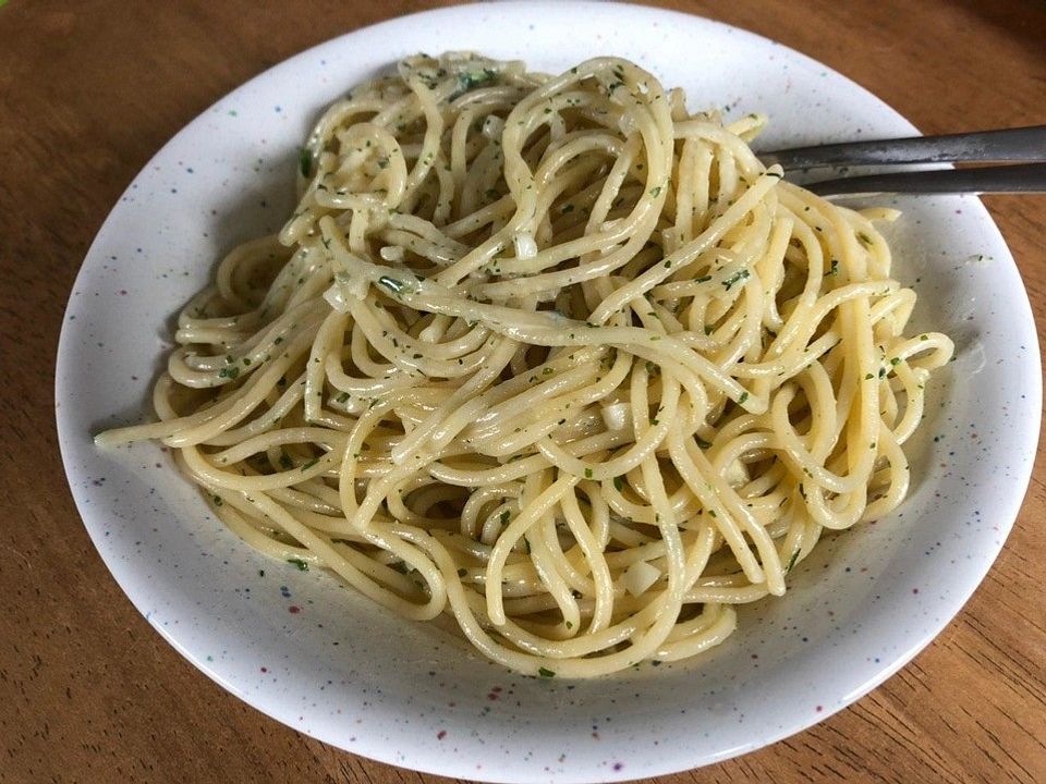 Knoblauchspaghetti von cammyT| Chefkoch