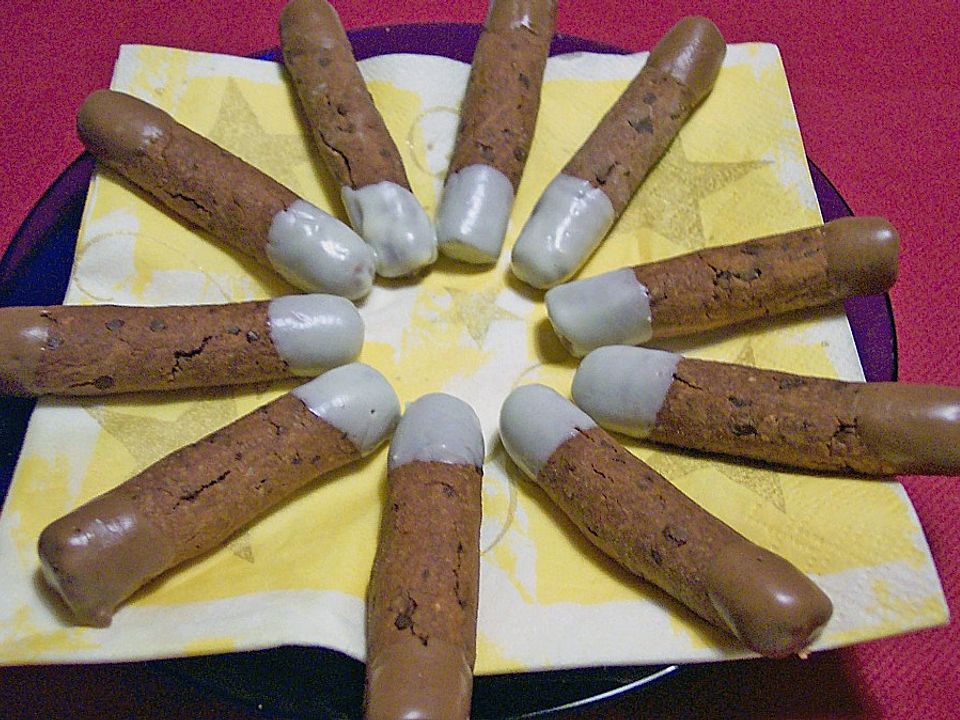 Schoko - Marzipan - Stangen von rolfundbeate| Chefkoch