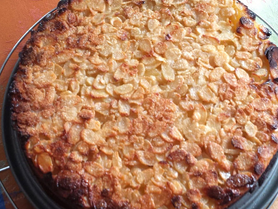 Apfelkuchen mit Mandelkruste von Monika| Chefkoch