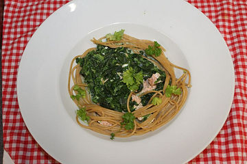 Spaghetti Mit Spinat Und Lachs Von Jens13011981| Chefkoch