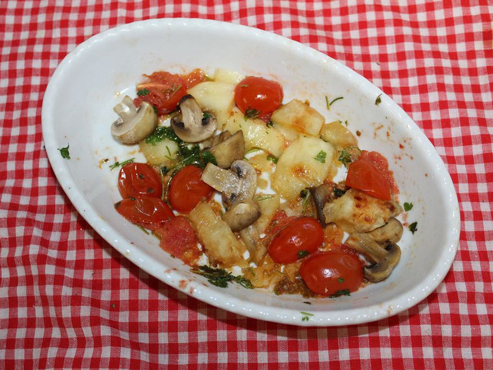 Ofen Tomaten-Champignons von sara0102| Chefkoch