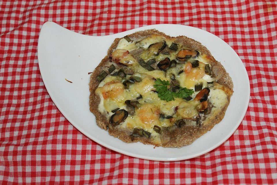 Pizza Meeresfrüchte à la Gabi