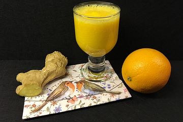 Ingwer-Orangen-Shot