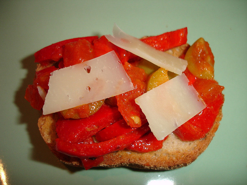 Bruschetta mit Peperonata von dodith| Chefkoch