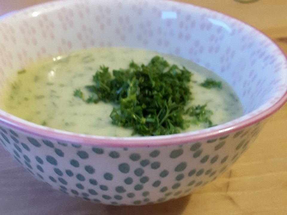 Kartoffel-Lauch-Suppe mit Kräutern und Frischkäse von KatjaBohne| Chefkoch