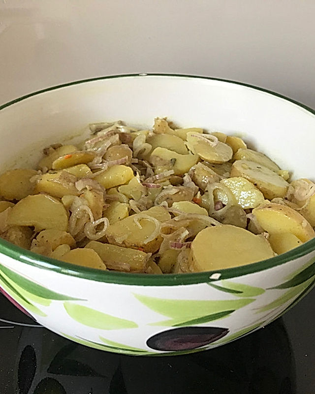 Kartoffelsalat mit Kürbiskernöl
