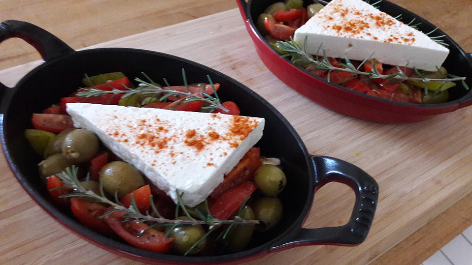 Mediterraner Feta-Tomaten-Auflauf von mirie136 Mediterraner Feta-Tomaten-Auflauf von mirie136