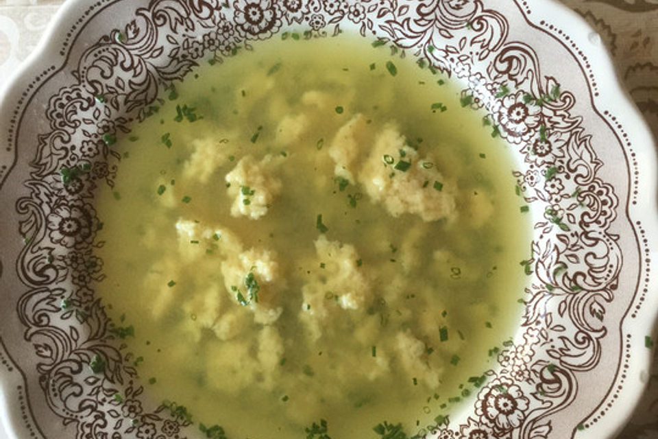 Ribele Suppe von Oma