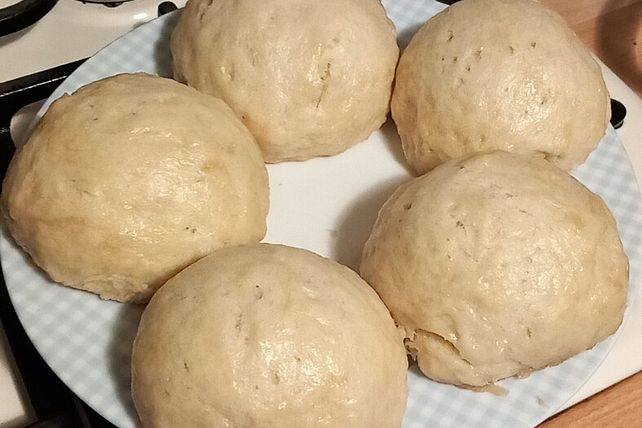 Vegane Dampfnudeln mit Salzkruste von celinealiceh| Chefkoch