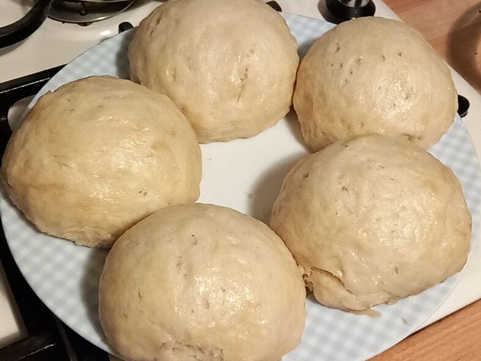 Vegane Dampfnudeln mit Salzkruste von celinealiceh| Chefkoch