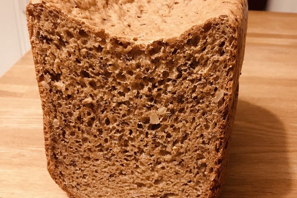 Dinkelbrot mit Malzbier und Hefe