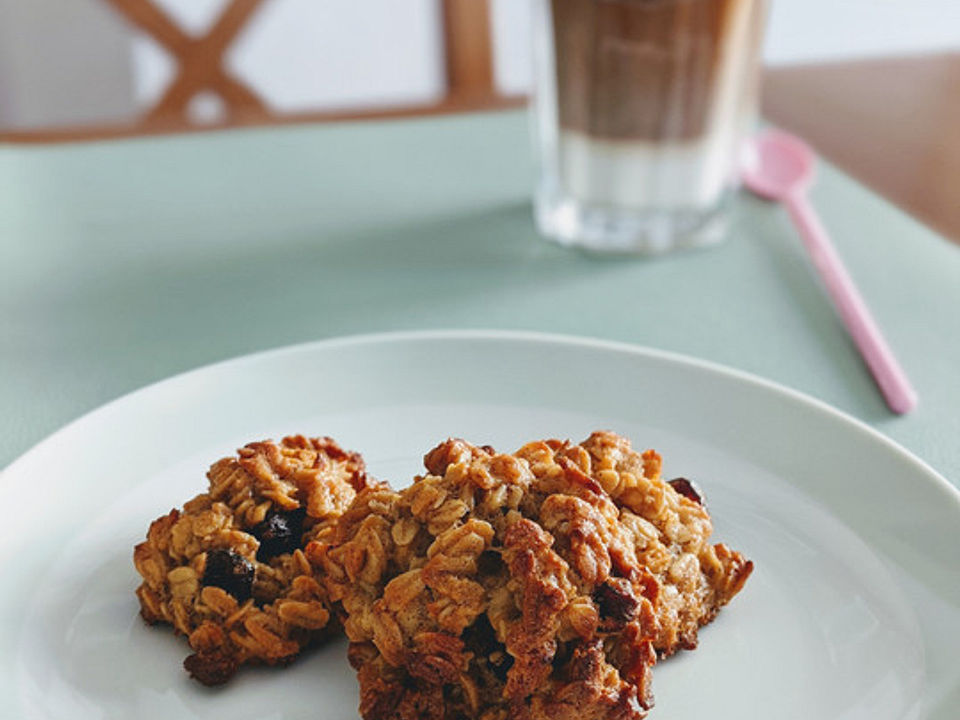 Haferflocken Cookies mit Cranberries von natalie-vom-kayns| Chefkoch