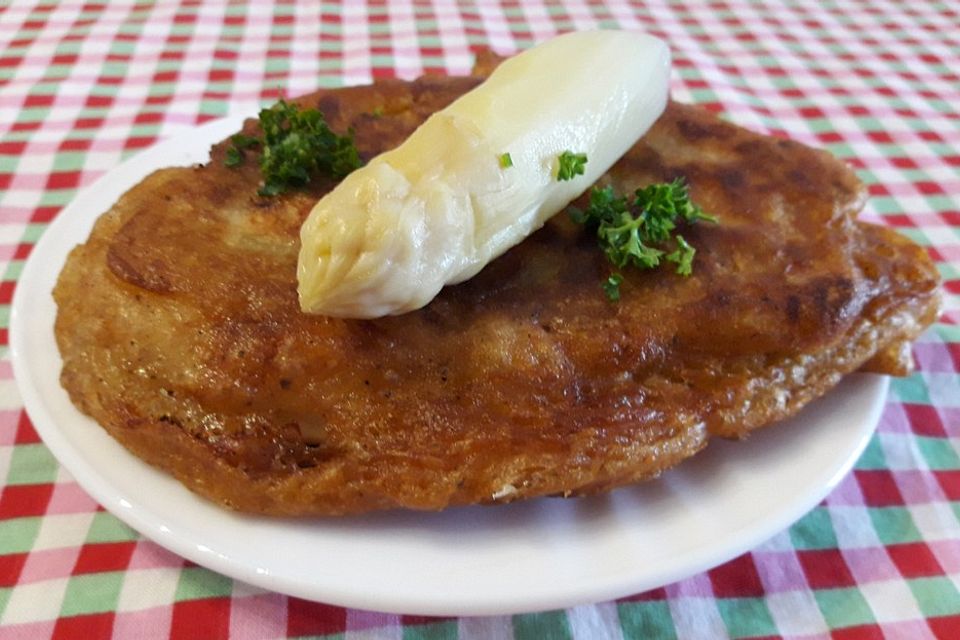 Hähnchenschnitzel im Bierteig