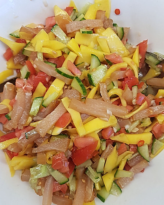 Smoked Fish Salad von den Seychellen