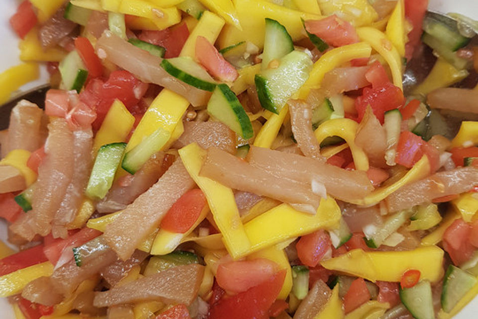 Smoked Fish Salad von den Seychellen