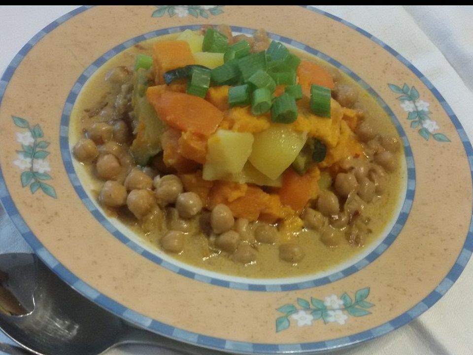 Veganes Kichererbsencurry von chiara| Chefkoch