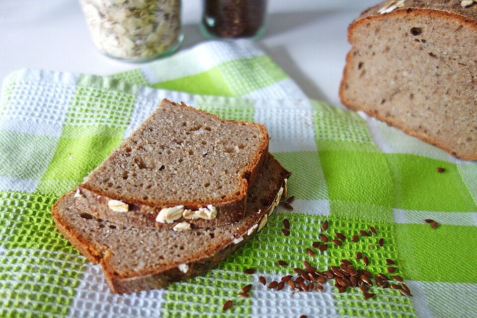 Schnelles Lieblings-Vollkornbrot