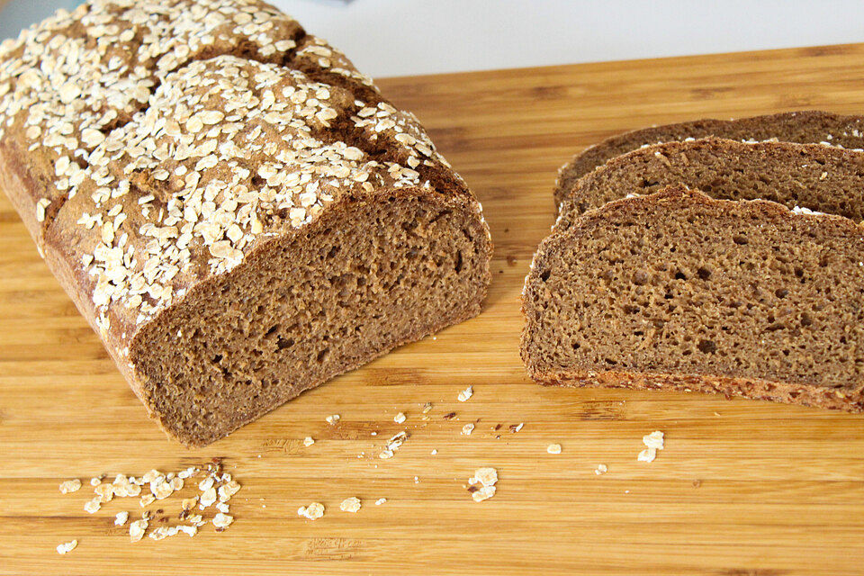 Schnelles Lieblings-Vollkornbrot