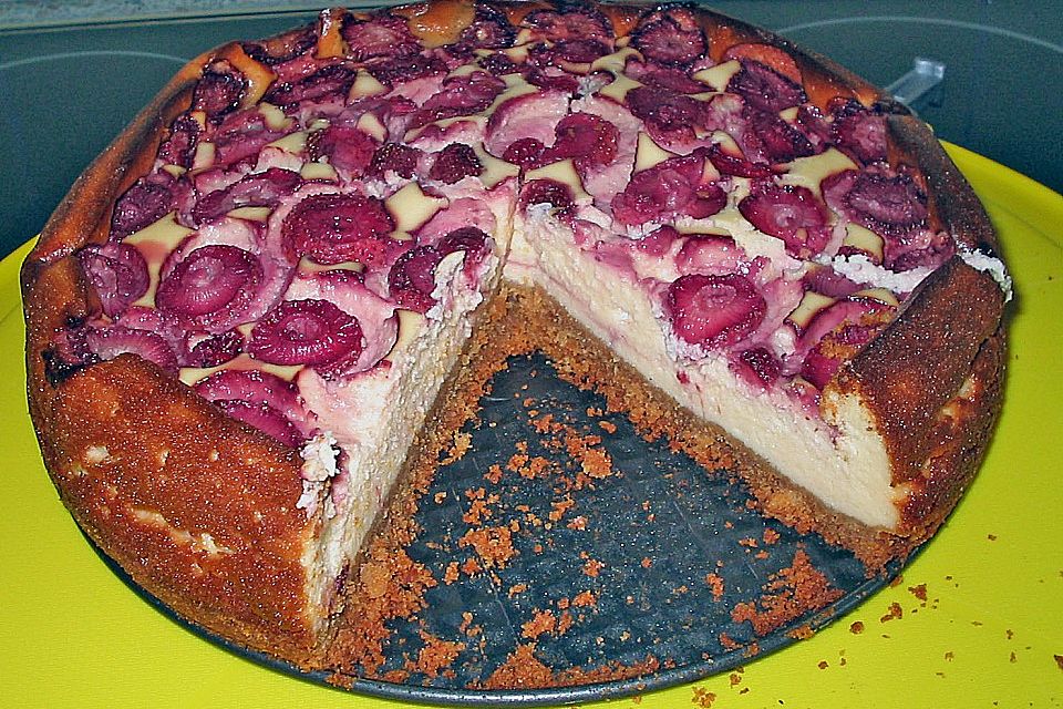 Erdbeer - Quark - Torte