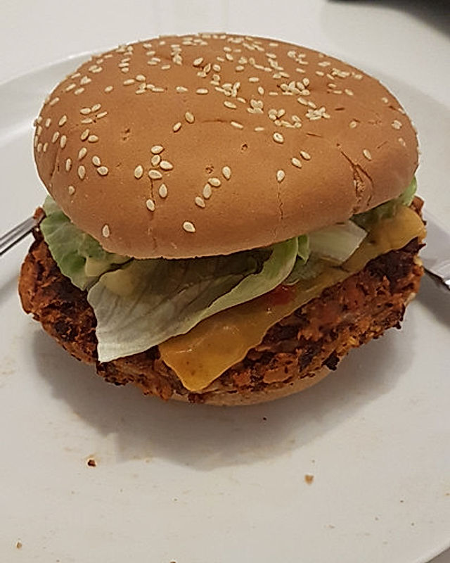 Burger mit vegetarischen Patties