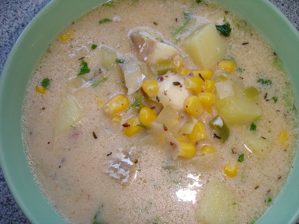 Corn and Fish Chowder von dodith Chefkoch