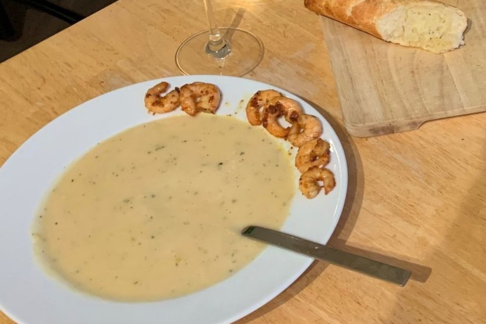 Spargelcremesuppe