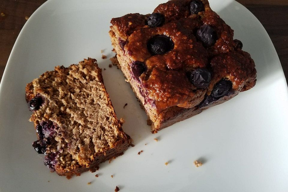 Protein-Bananenbrot mit Haferflocken