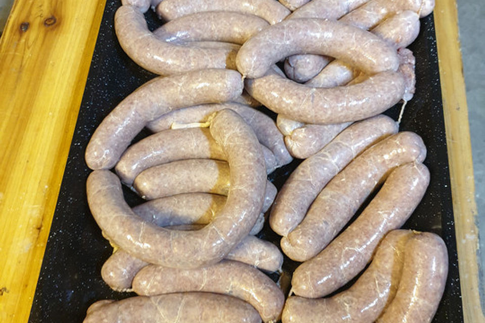 Schweine-Rinder-Bratwurst