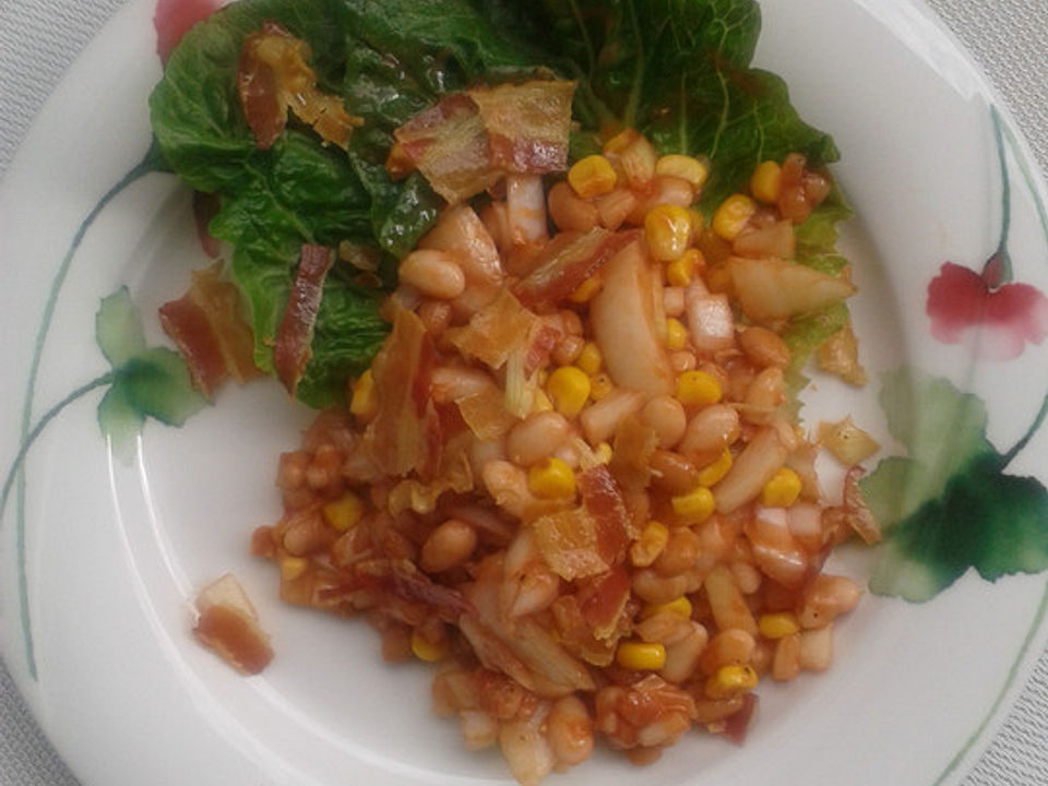 Bunter Bohnensalat mit Baked Beans von vanzi7mon| Chefkoch