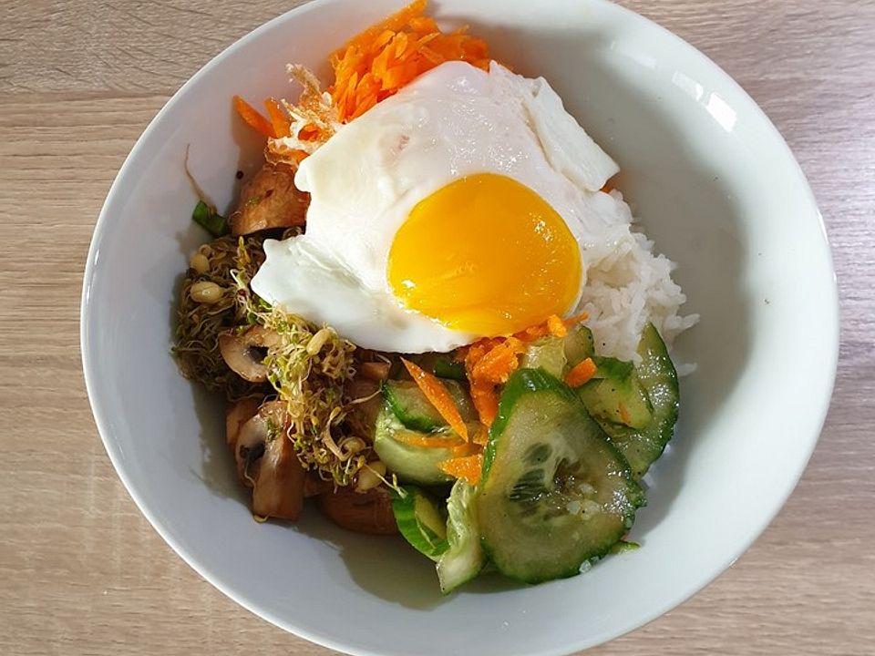 Bibimbap Nach Art Des Hauses Von Wirtestenessen Chefkoch 