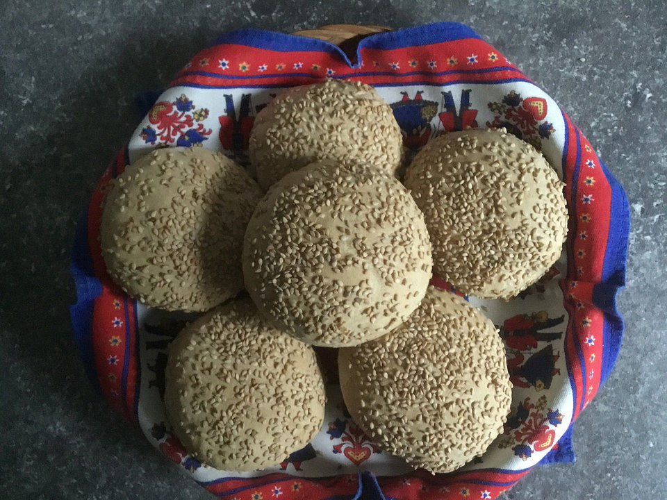 Sesam-Vollkornfladen von Rohracker| Chefkoch