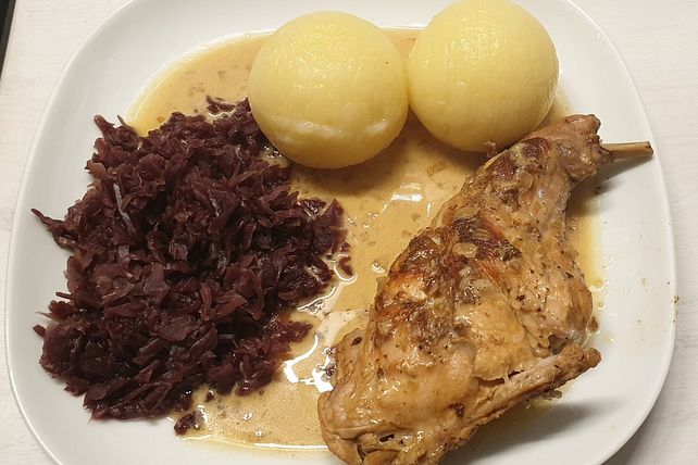 Kaninchenkeulen mit Senf und Estragon von schmitzebilla| Chefkoch Kaninchenkeulen mit Senf und Estragon von schmitzebilla| Chefkoch