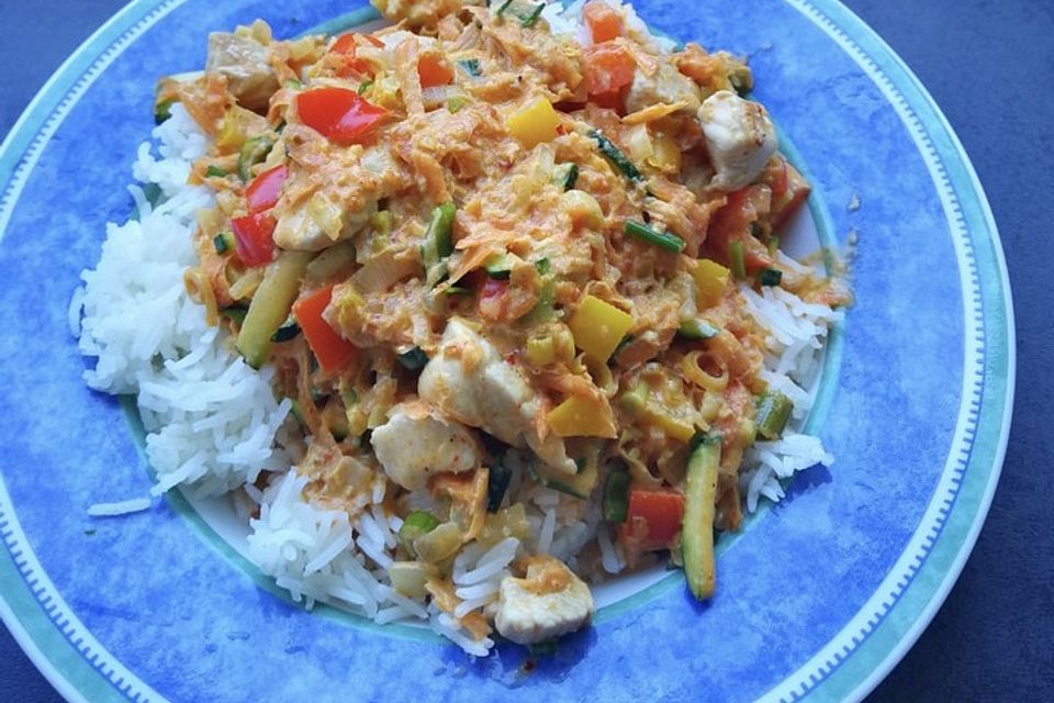 Rotes Thai-Curry, mal anders