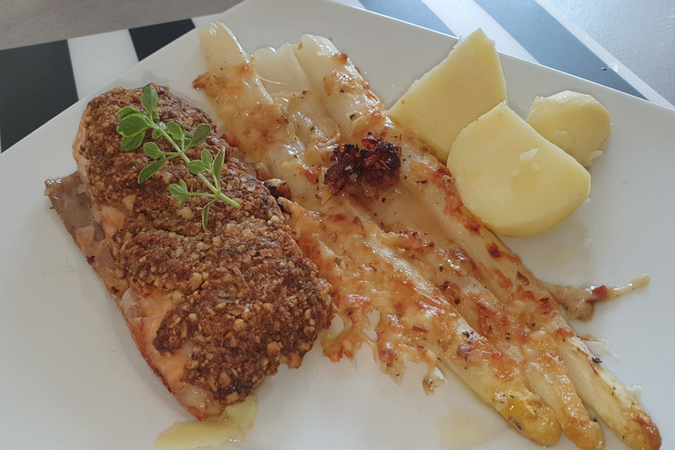 Überbackener Spargel à la Kalle