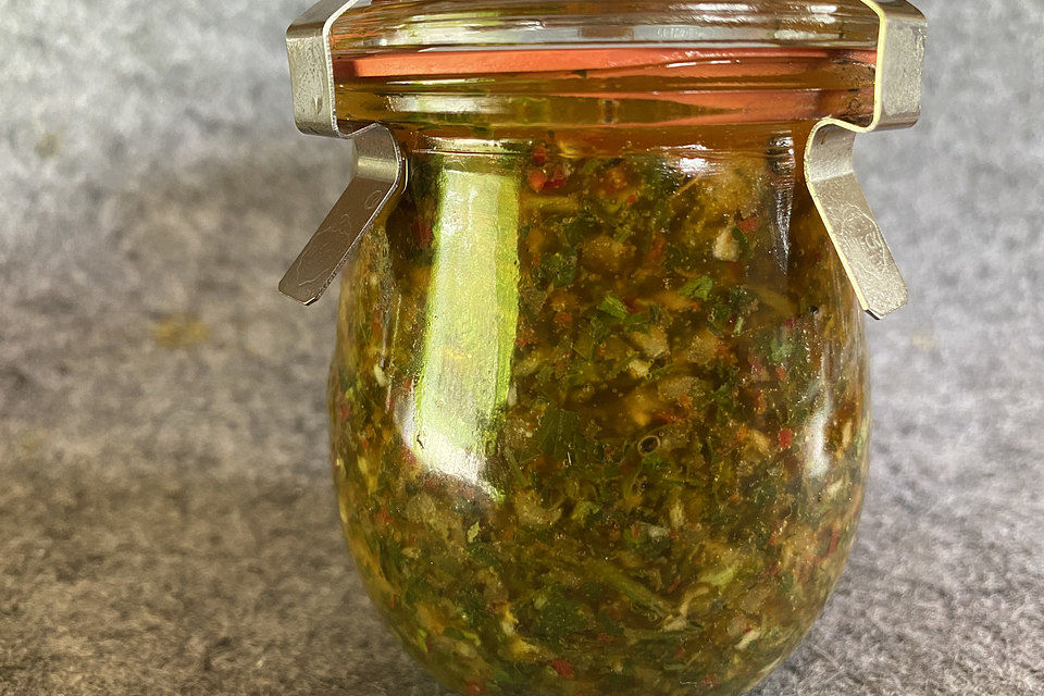 Die noch schnellere Chimichurri - fix gemacht und lecker